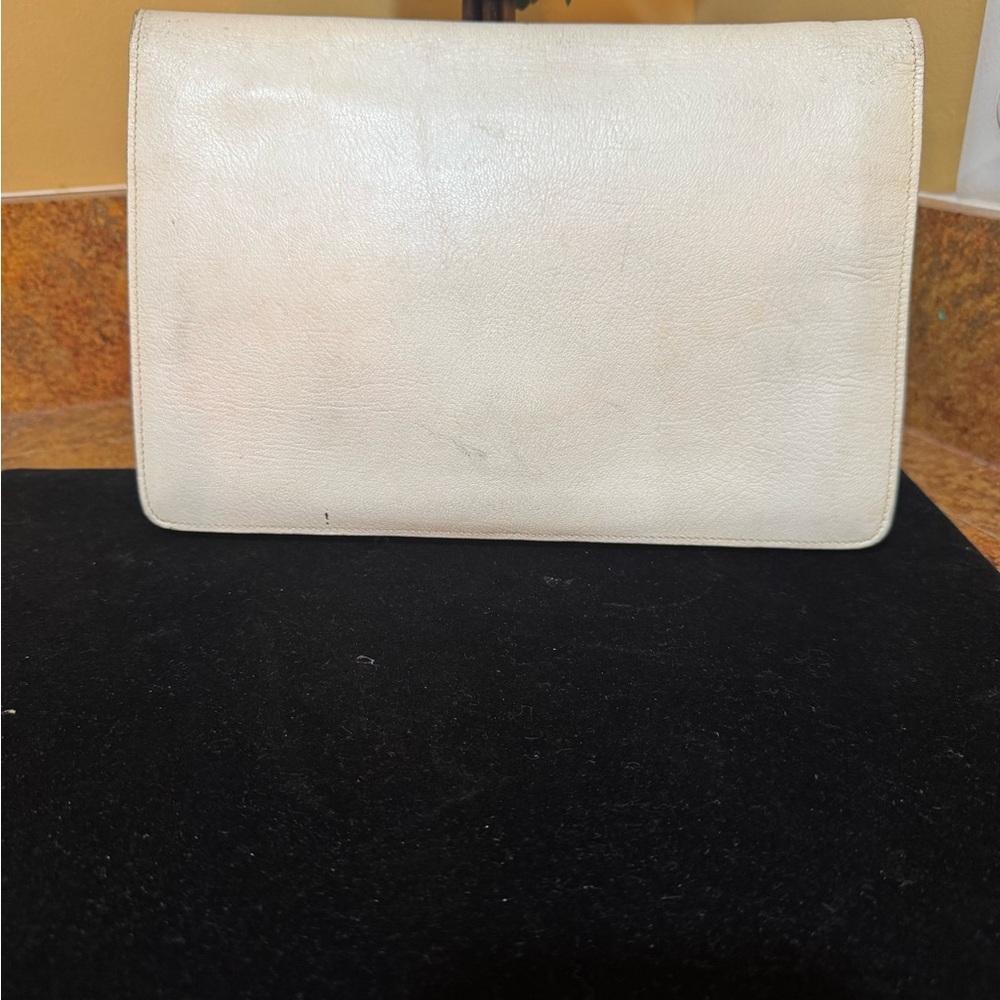 Celine white clutch, used - Picture 5 of 13